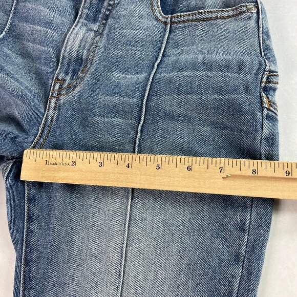 Revice Jean Women 24x32* Venus Flare Star High Rise Blue Front Seam Denim Tag 27 - Picture 14 of 16